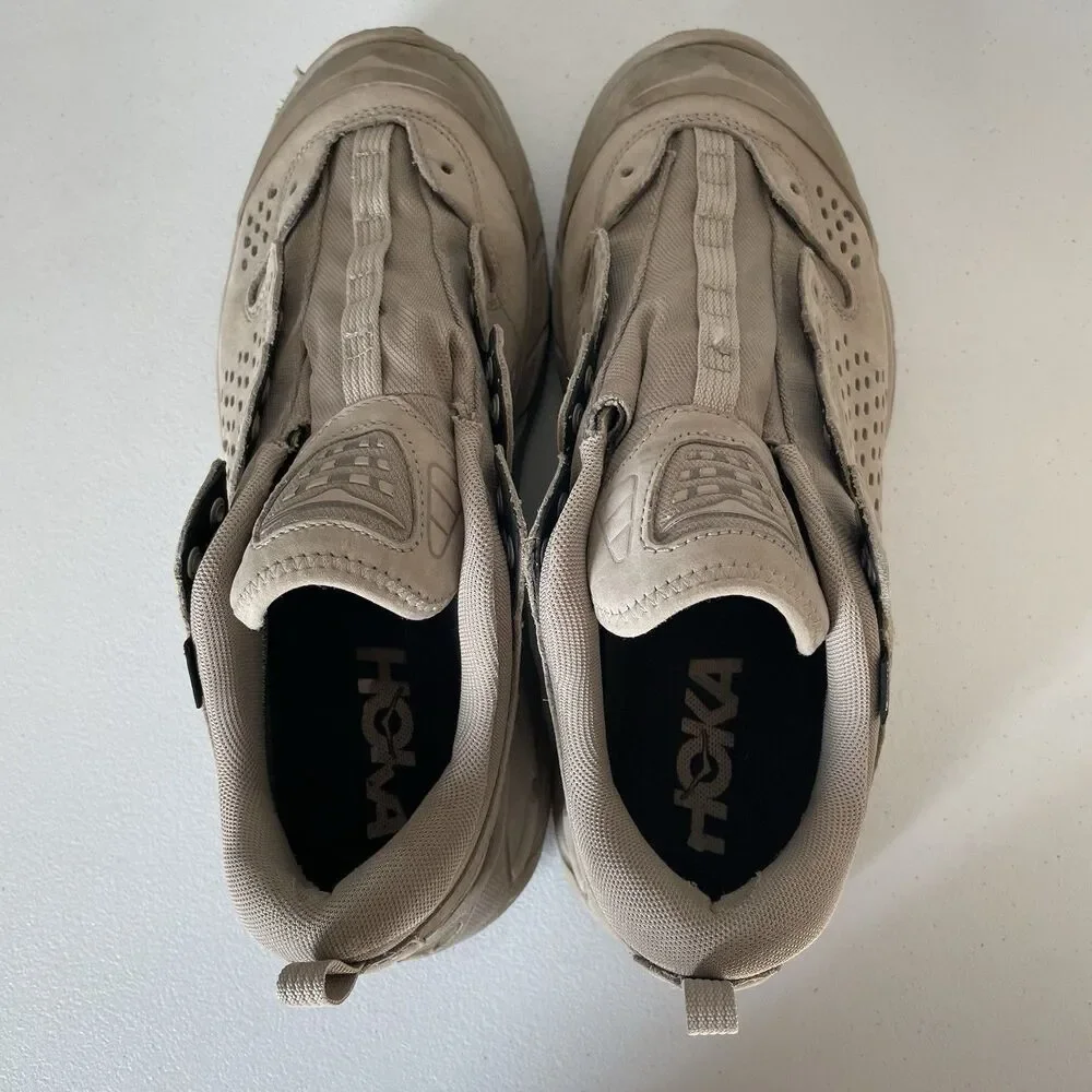 Hoka One One Tor Ultra Low Gore-Tex 'Simply Taupe' Running Trail Shoes Size M9
